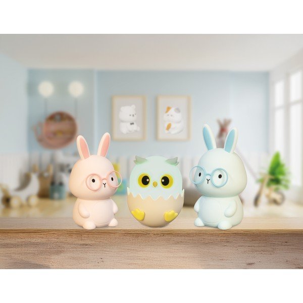 Jasnoniebieska dziecięca lampka nocna Felix – Fischer & Honsel-image-4