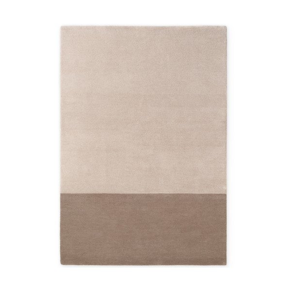 Brązowy/kremowy dywan z mieszanki wełny 120x170 cm Hugo – Villeroy&Boch