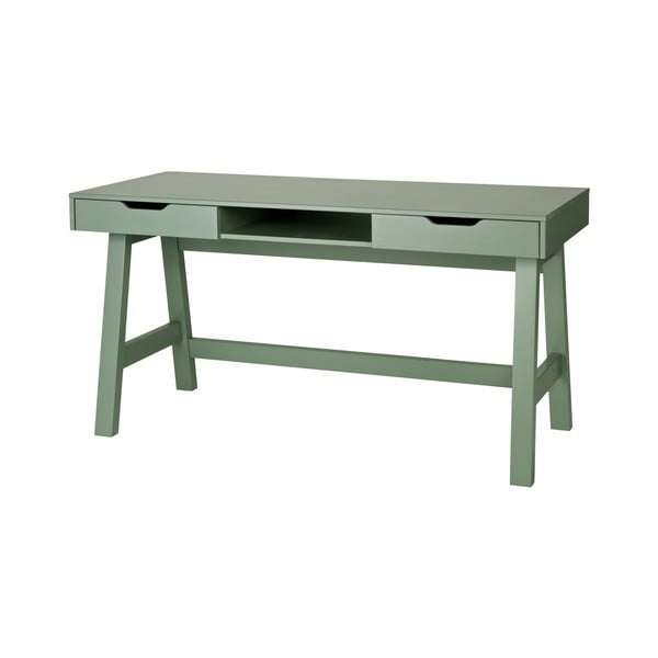 Zielone biurko WOOOD Nikki-image-3