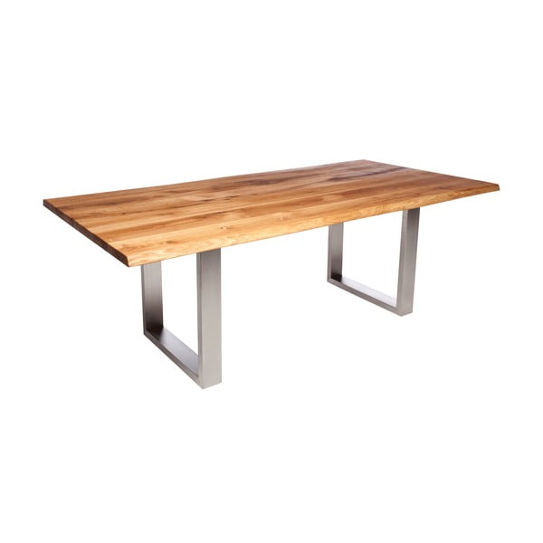 Stół z dębowego drewna Fornestas Fargo Alister, długość 200 cm