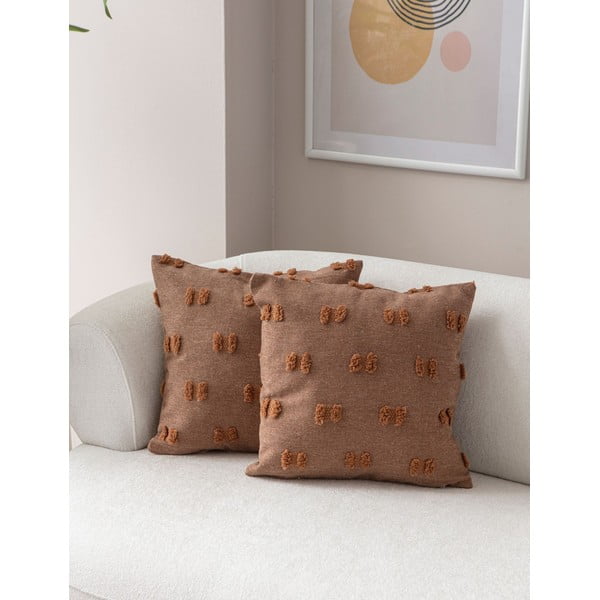 Poszewki na poduszki zestaw 2 szt. 43x43 cm Tuffet – Mioli Decor-image-1