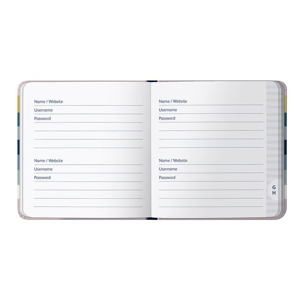 Notatnik na hasła 96 str. Stripe – Busy B-image-3