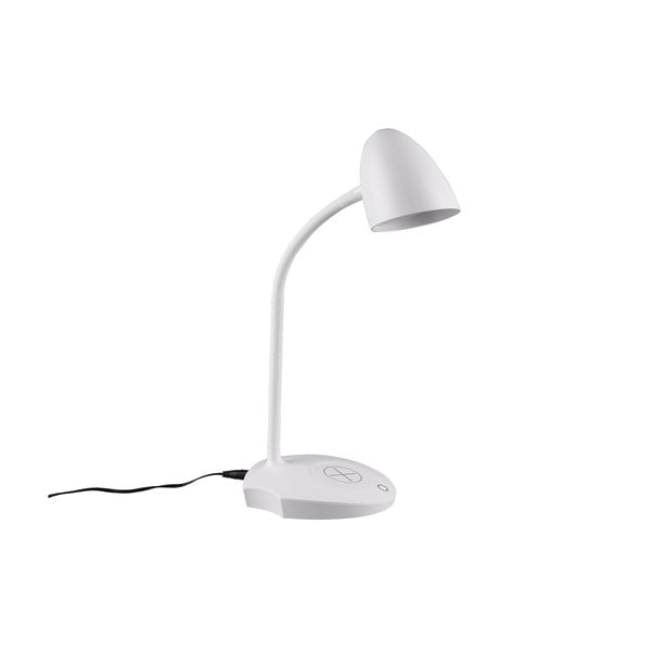 Biała lampa stołowa LED (wys. 38 cm) Load – Reality-image-1