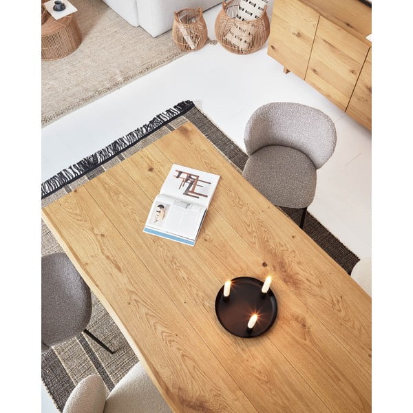 Stół z blatem w dekorze dębu 90x160 cm Lotty – Kave Home-image-2