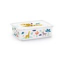 Biały plastikowy pojemnik dziecięcy 55x39x16 cm C Box Style – KIS