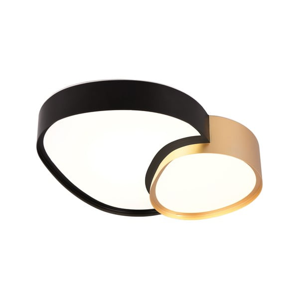 Lampa sufitowa LED w czarno-złotym kolorze 36x43.5 cm Rise – Trio-image-3