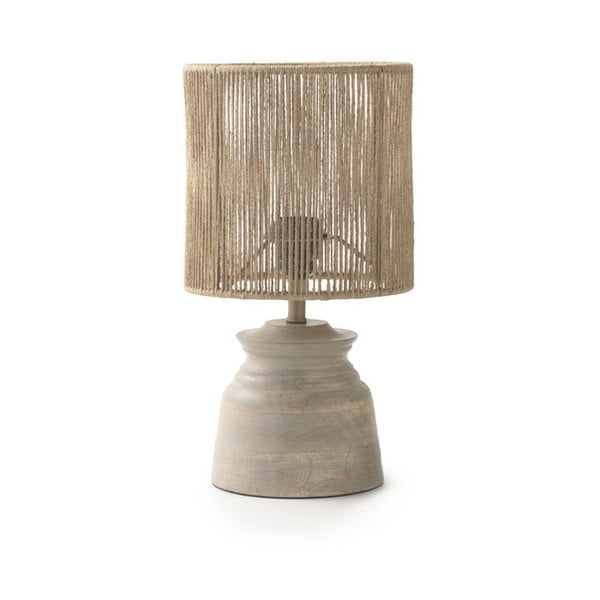 Naturalna lampa stołowa (wys. 24 cm) – Geese
