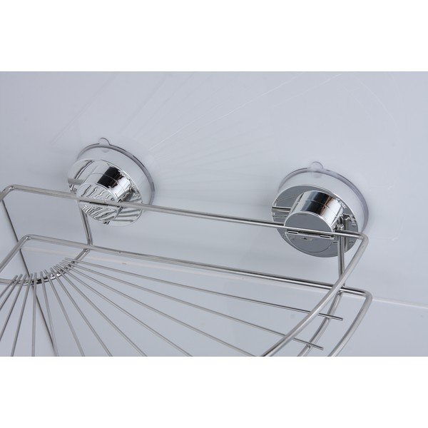 Narożna półka z przyssawką ZOSO Wire-image-1