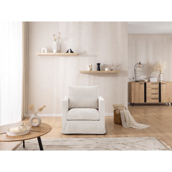 Kremowy fotel Paphos – Ropez-image-2