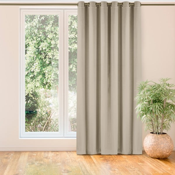 Kremowa zasłona 200x245 cm Vila – Homede-image-1