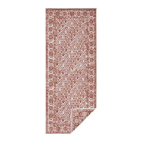 Czerwony chodnik dwustronny odpowiedni na zewnątrz Bougari Bougari Curacao, 80x150 cm-image-1