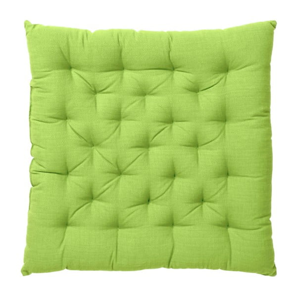 Zielona poduszka na krzesło Butlers Capri, 42x42 cm