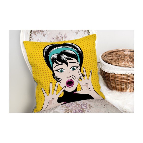Poszewka na poduszkę z domieszką bawełny Minimalist Cushion Covers PopArt Points, 45x45 cm-image-2