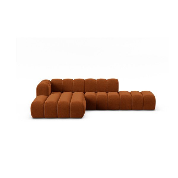 Pomarańczowy narożnik (lewostronny) Lupine – Micadoni Home