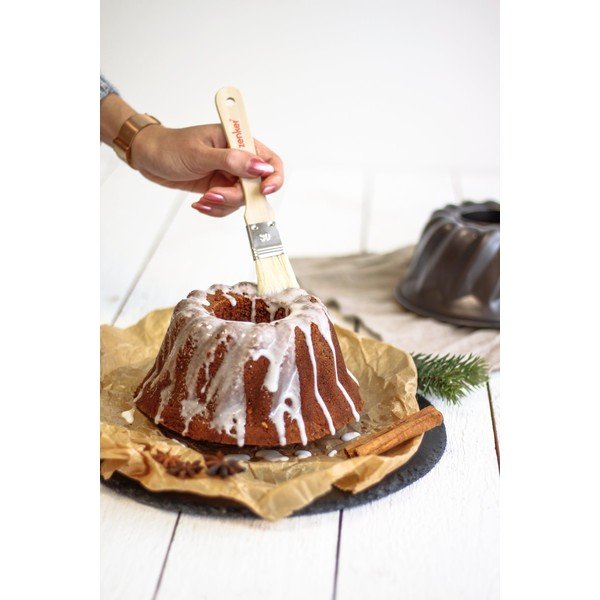 Zestaw 2 pędzelków z drewnianą rękojeścią Fackelmann Patisserie-image-1