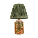 Zielona lampa stołowa z kloszem plecionki papierowej (wysokość 38 cm) Alev – Opviq lights