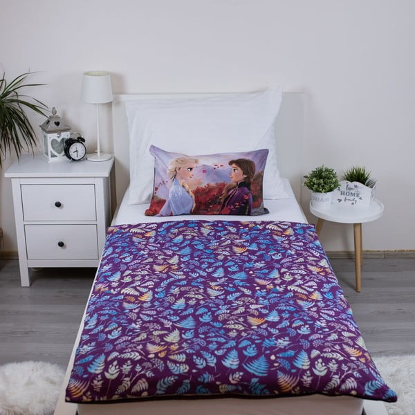 Bawełniana pościel dziecięca do łóżeczka 100x135 cm Frozen "Wind" – Jerry Fabrics-image-2