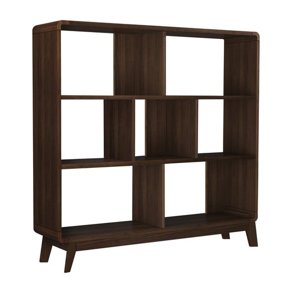 Regał w dekorze orzecha 122x126 cm Cassie – Støraa