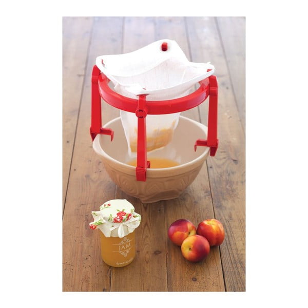 Bawełniane sitko ze stojakiem Kitchen Craft Home Made-image-1