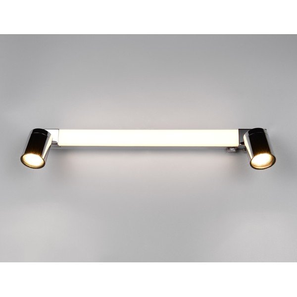 Kinkiet LED w kolorze srebra z połyskiem Enrico – Trio-image-3