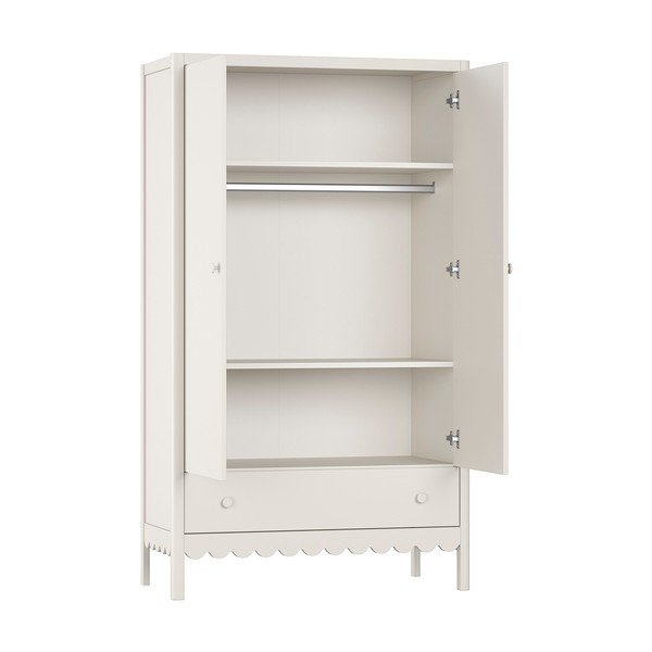 Beżowa szafa dziecięca 110x190x55 cm Swingo – Vipack-image-2