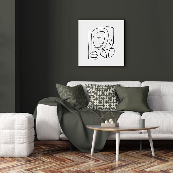 Obraz 50x50 cm Linear Face – Styler-image-1