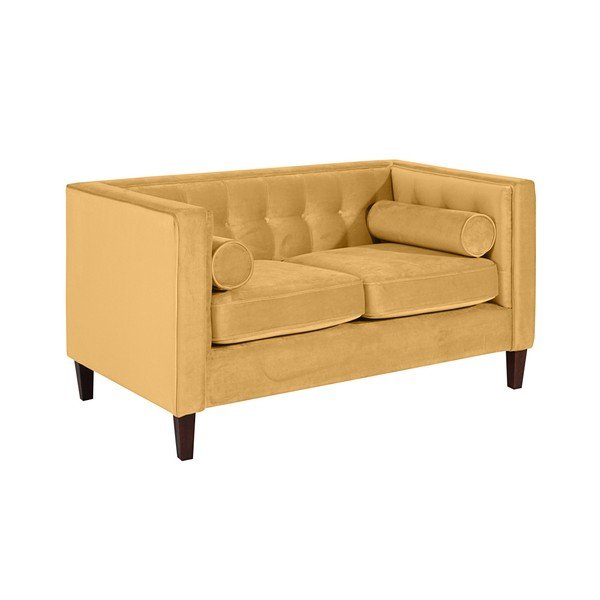 Żółta sofa Max Winzer Jeronimo, 154 cm-image-2