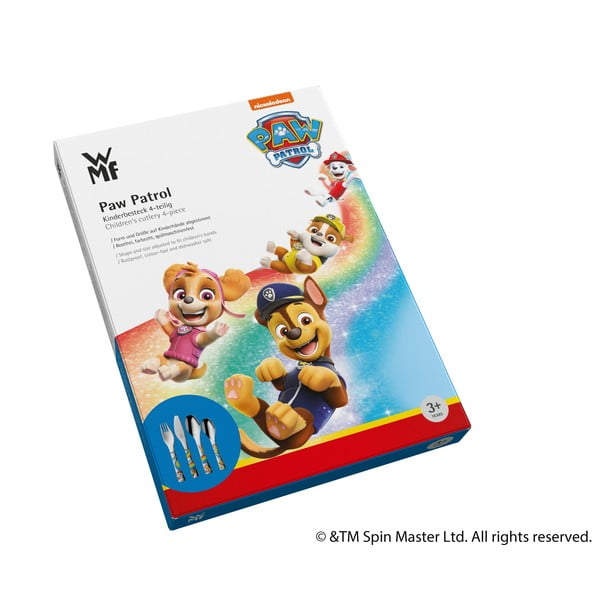 4-częściowy zestaw dziecięcych sztućców ze stali nierdzewnej WMF Paw Patrol-image-2