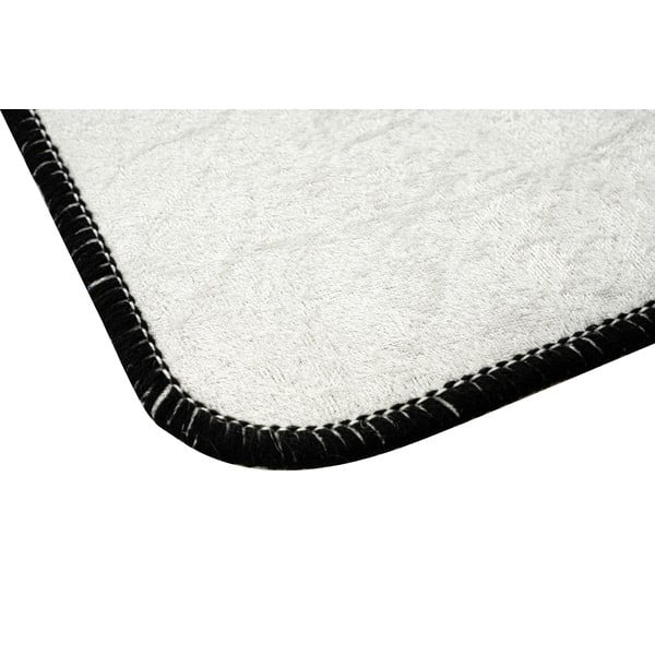 Biało-czarny dywanik łazienkowy 60x40 cm Little Cats − Foutastic-image-2