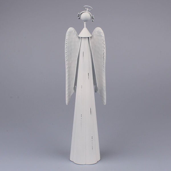 Dekoracyjny biały anioł Dakls