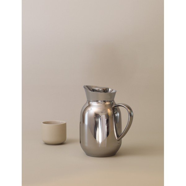 Dzbanek termos ze stali nierdzewnej w kolorze srebra 1,2 l Amphora – Stelton-image-1