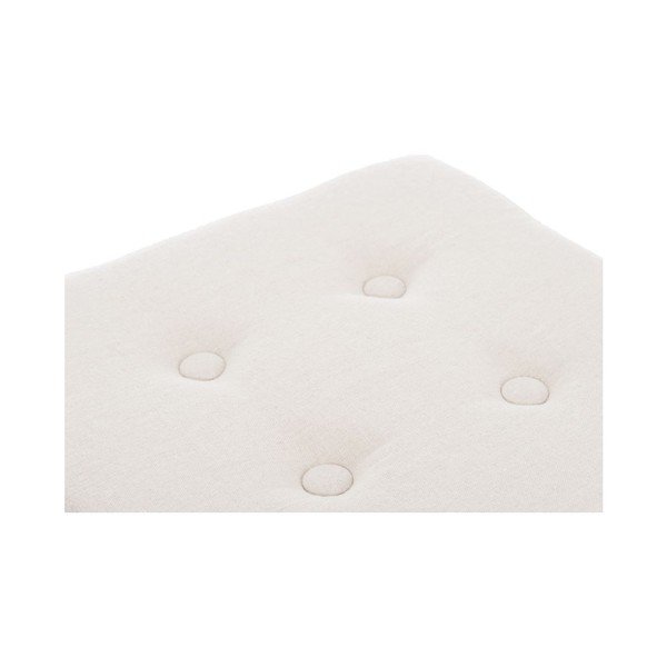 Beżowy taboret J-Line Button-image-2