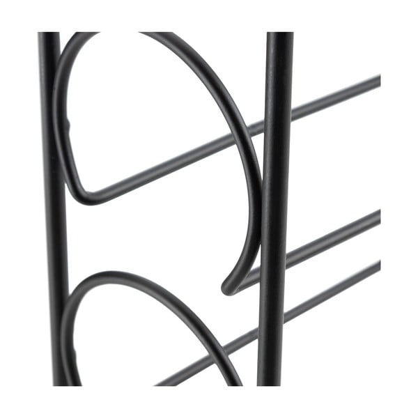 Metalowy stojak na wino na 4 butelki – Compactor-image-1