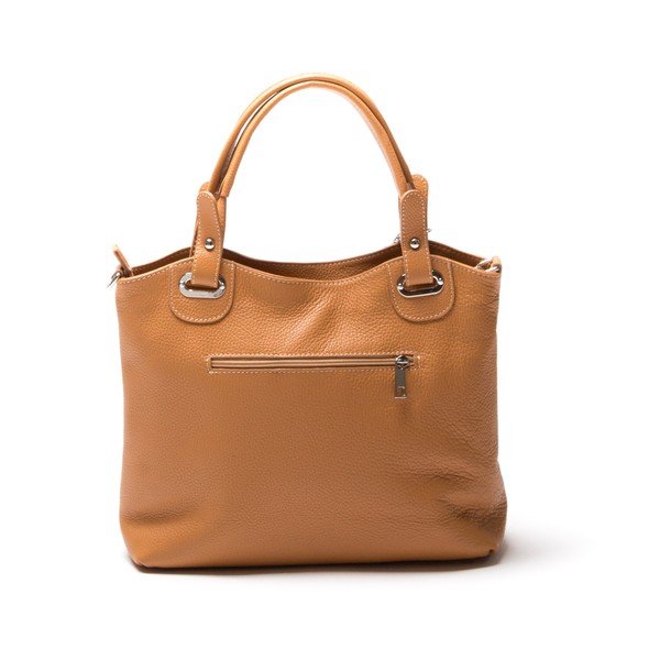 Skórzana torebka Luisa Vanini 1103 Cognac-image-1
