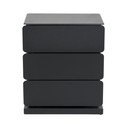 Czarna metalowa komoda 37x45x26 cm Joey – Spinder Design