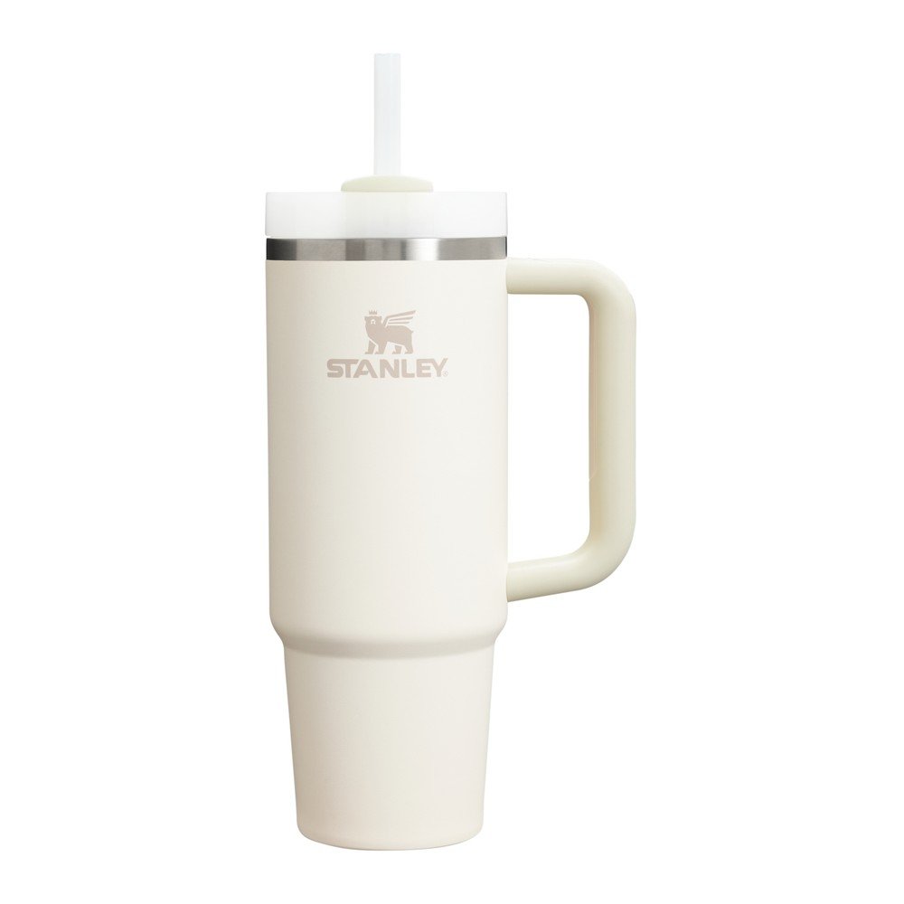 Kremowy termos ze stali nierdzewnej ze słomką 890 ml Quencher H2.O FlowState™ Tumbler Cream 2.0 – Stanley (zdjęcie 5)