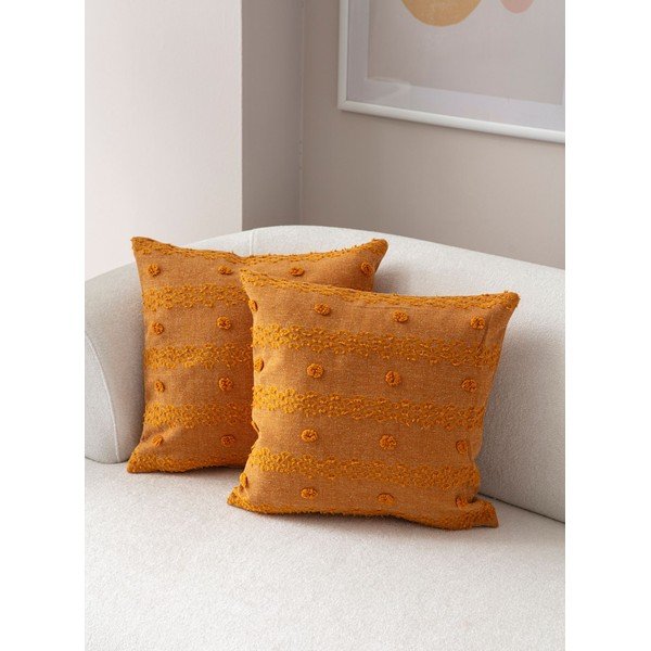 Poszewki na poduszki zestaw 2 szt. 43x43 cm Tuffet – Mioli Decor-image-1