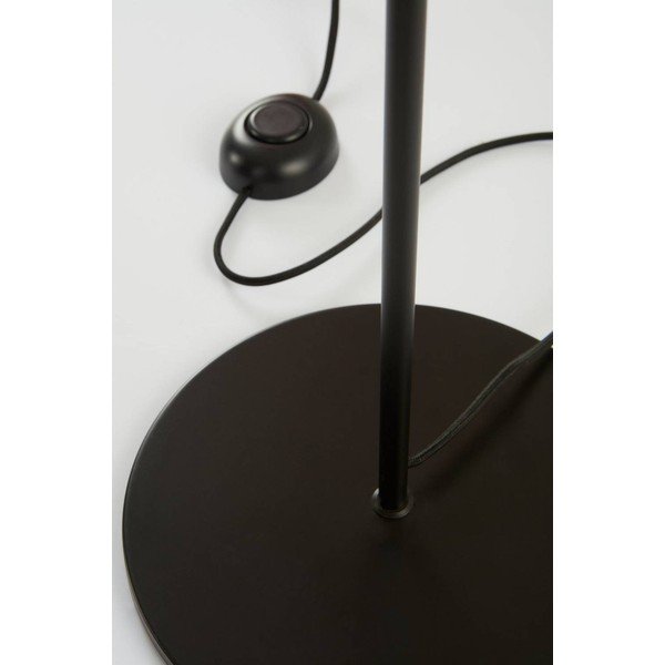 Biała/czarna tekstylna lampa stojąca ze ściemniaczem (wysokość 148 cm) Juliet – Jotex-image-4