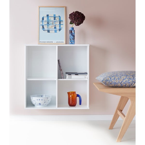 Biały regał ścienny Mistral 025-image-1