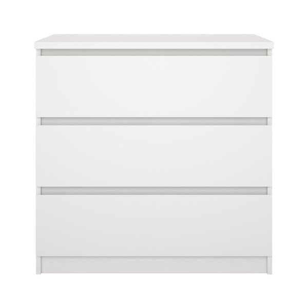Biała komoda 77x76x50 cm Naia – Tvilum-image-3