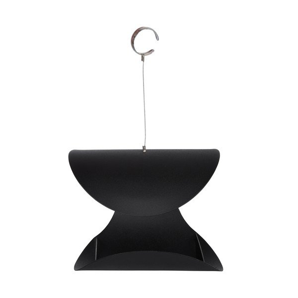 Czarny wiszący karmnik Esschert Design Sleek-image-1
