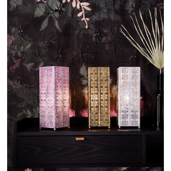 Szara lampa stołowa Markslöjd Agra, wys. 33,5 cm-image-4