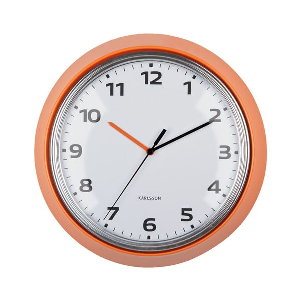 Zegar ścienny ø 34 cm Modern Retro – Karlsson