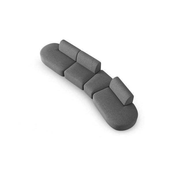 Szara sofa 412 cm Shane – Micadoni Home-image-2