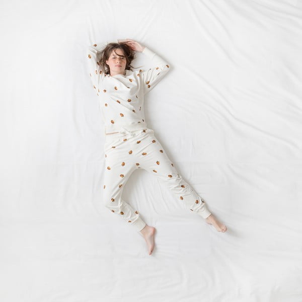 Białe spodnie damskie Snurk Winternuts, L-image-2