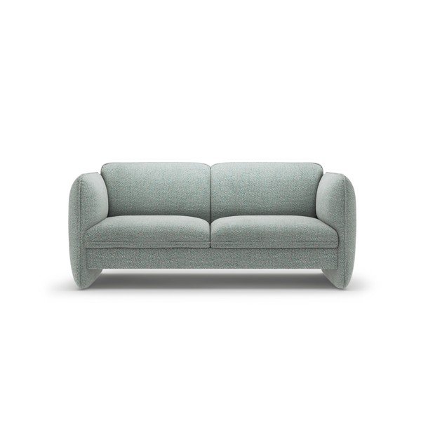 Niebieska sofa z tkaniny szenilowej 168 cm Georgia – Micadoni 
