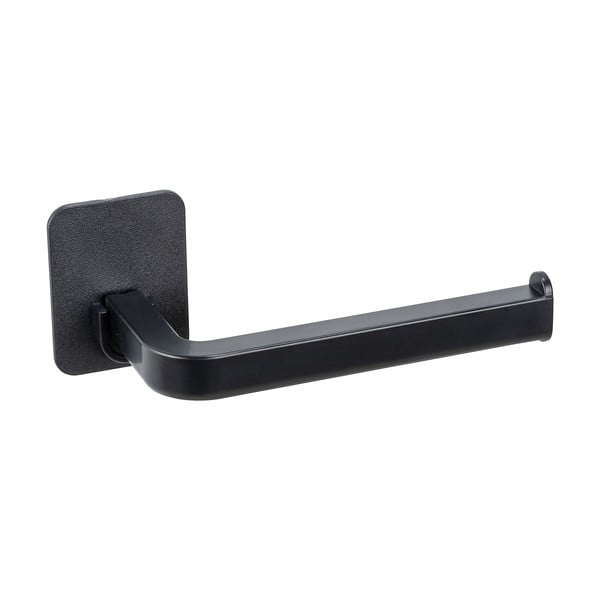 Czarny plastikowy uchwyt na papier toaletowy bez wiercenia Parma – Allstar-image-1