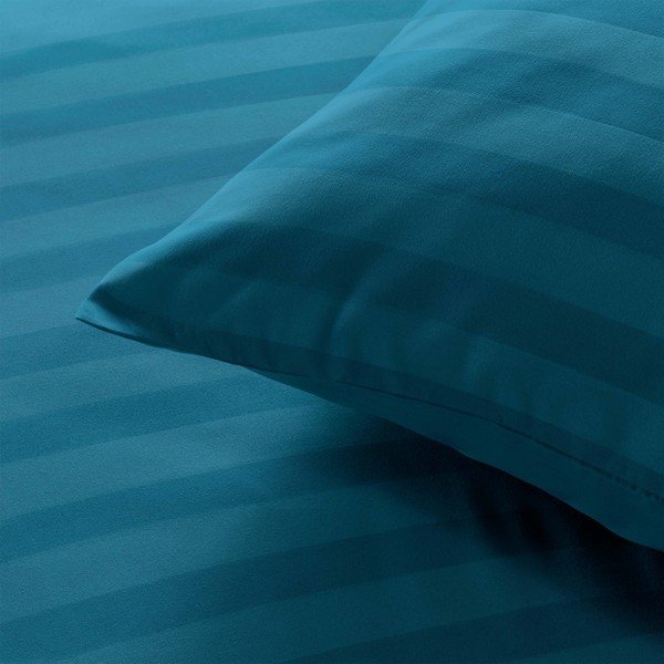 Niebieska pościel dwuosobowa z mikrowłókna 240x220 cm Cleo – douceur d'intérieur-image-2