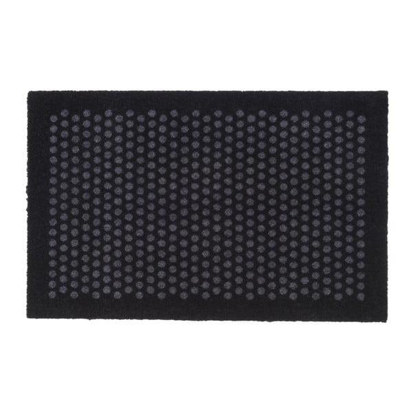Czarno-szara wycieraczka Tica Copenhagen Dot, 60x90 cm