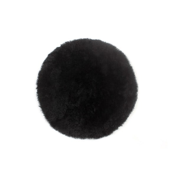 Wełniana poduszka ze skóry owczej Auskin Fay, ∅ 35 cm